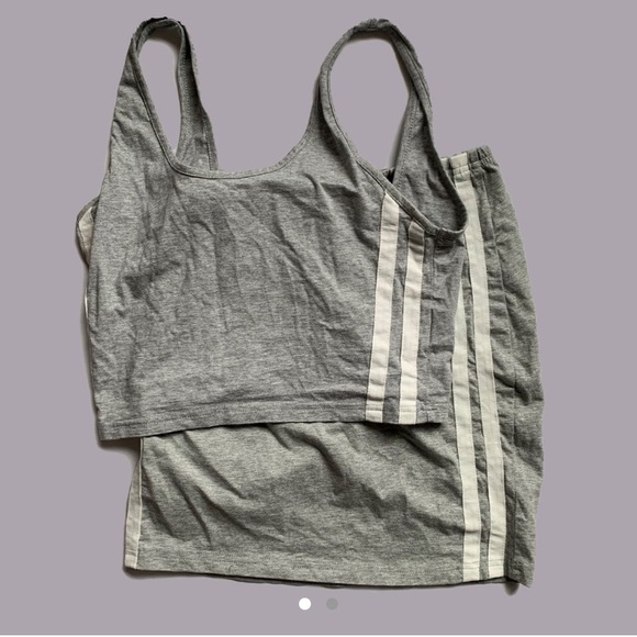 Dresses & Skirts - Matching set: crop top and mini skirt